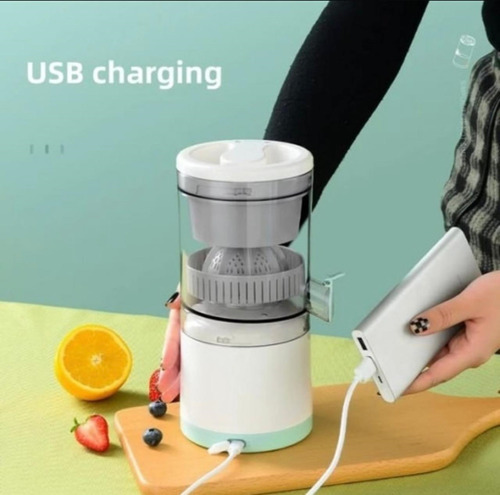 Exprimidor Eléctrico Recargable Usb Juguera Portátil