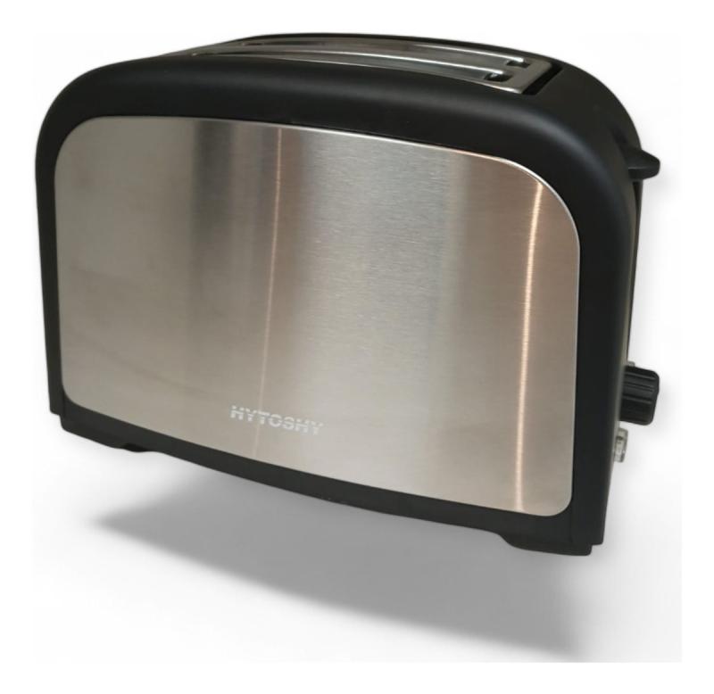 Tostadora Eléctrica 2 Rodajas De Pan 800 Watts 7 Niveles