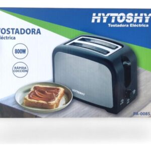Tostadora Eléctrica 2 Rodajas De Pan 800 Watts 7 Niveles