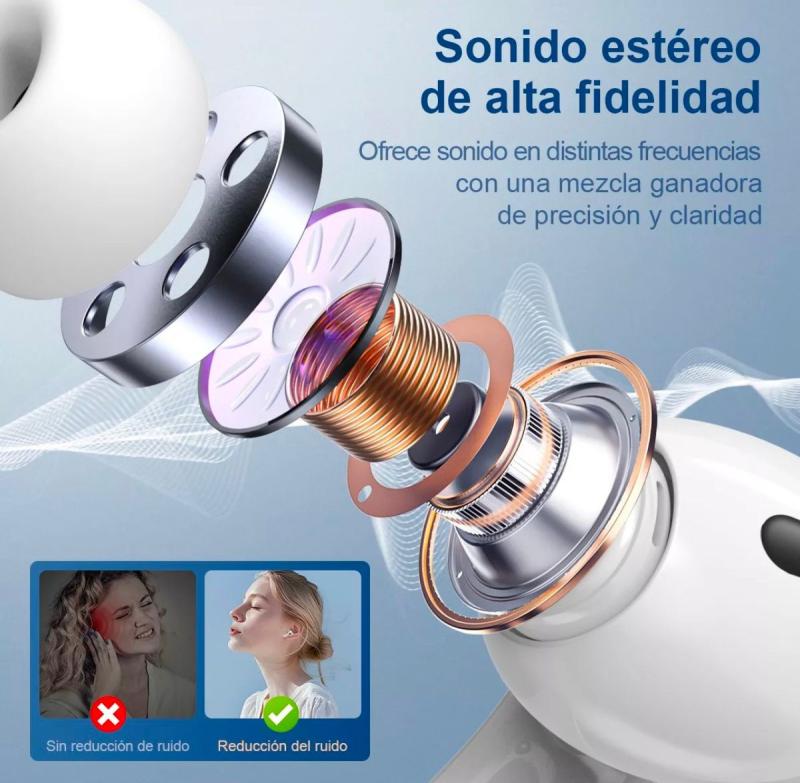 Auricular Con Pantalla Blanco A9PROAPP