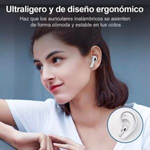 Auricular Con Pantalla Blanco A9PROAPP